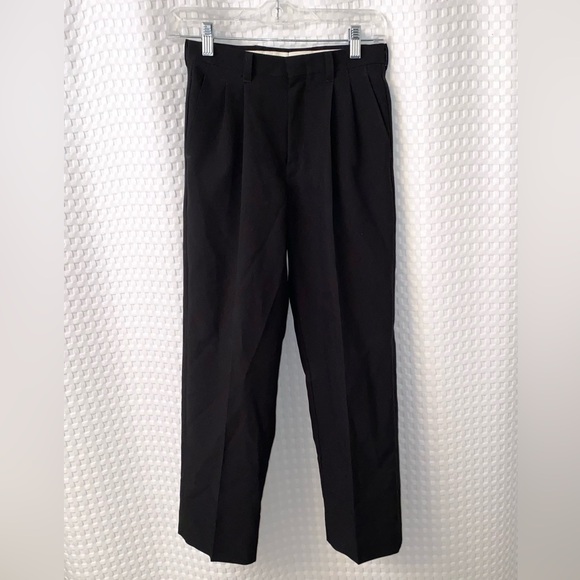 Boys Black Dress Pants Size 10 - Picture 1 of 5